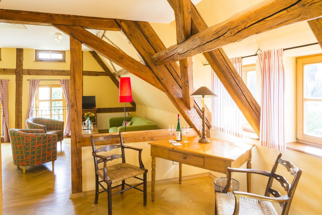 Готель Gastehaus Im Weingut Schloss Proschwitz Майсен Екстер'єр фото